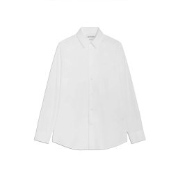 TRUSSARDI JEANS Cămaşă Popeline C002961T006183 w001 white