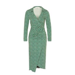 DIANE VON FURSTENBERG Rochie Dvf Palmira Dress DVFDW1R015PCSIG painted cube sm indian green