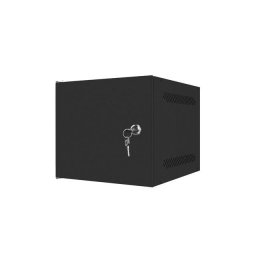 LANBERG 10" WALL-MOUNTED RACK CABINET 4U (280X310, BLACK)