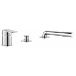 Baterie cu montaj pe cada si umplere prin prea plin Ideal Standard gama Tonic II