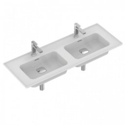 Lavoar dublu Ideal Standard model Strada II, 124x46 cm
