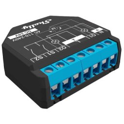 Releu inteligent Shelly Plus 2PM - 2canale cu contor de energie