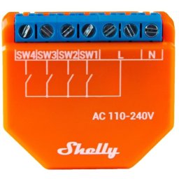 Modul Wi-fi pentru activarea scenelor Shelly Plus I4