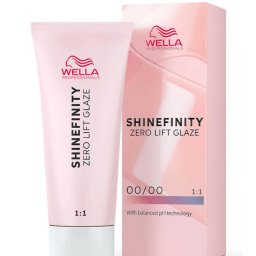 Vopsea de par semi-permanenta Wella Professionals Shinefinity Zero Lift Glaze 00 00, Crystal Glaze Booster, 60 ml