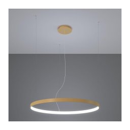 Lustră LED pe cablu RIO LED /50W/230V CRI95 4000K d. 78 cm auriu Thoro TH.181