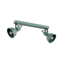 Spot LENORA 2xE14/7W/230V verde Argon 7174