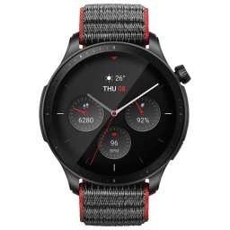 Ceas Smartwatch Amazfit GTR 4, 46mm, Bluetooth, GPS, Racetrack Grey