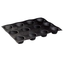 Forma Silicon Microforata 30x40 cm, 12+12 Cavitati Rotunde O6xH4 cm, Set 2 buc