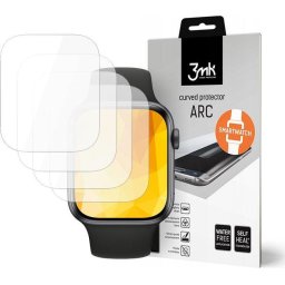 Folie protectie smartwatch 3mk Watch Protection / ARC pentru Apple Watch Series 4 / Series 5 (44mm)