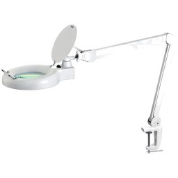 Lupă de masă cu iluminare Mărire: 5dpt(x2,25) Iluminare: LED
