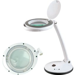 Lupă de masă cu iluminare LED Mărire:3 + 12 dpt LUP-19-LED-N1