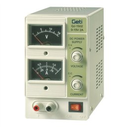 Laboratory power supply Geti QJ1502A 0-15V/ 0-2A