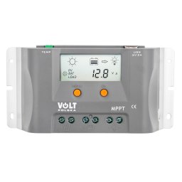 Controler panou solar Regulator de tensiune pentru panouri fotovoltaice 10A 12V MPPT cu panou LCD VOLT POLSKA