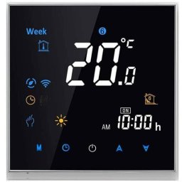 Termostat inteligent MOES BHT-2000-GB Negru WiFi Tuya