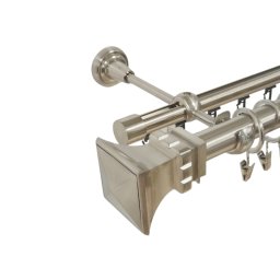 Galerie dubla verona 25/19 teava neteda si profil inox