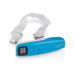 Nedis SCLU112BU - Cântar digital bagaje, 1xCR2032, compact și precis