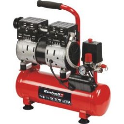 Einhell Compresor de aer TE-AC 6 Silentios (rosu/negru, 550 W)