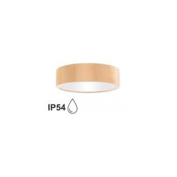 Plafonieră pentru baie CLEO 2xE27/24W/230V IP54 d. 27,5 cm pin