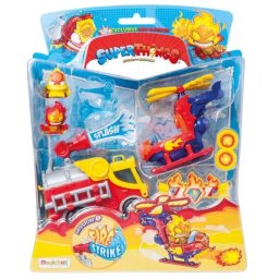 SuperThings: Marele foc set de joacă cu 2 figurine