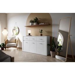 COMODA ADORE 1 , ALBA, 160X90HX42 CM