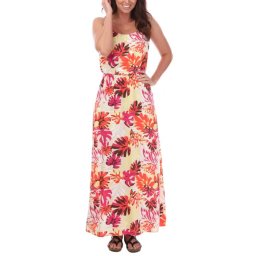 ONLY Rochie Onlnova Life Strap Maxi Dress Aop Ptm 15222217 13-1008 TCX bleached sand