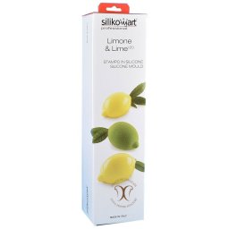 Forma Silicon 3D Lamaie 8.8 x 6.1x4.4 cm - 4 cavitati - Limone Lime 120 Silikomart