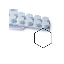 Mignon Hexagonal O 4.5 x H 2.5 cm - Extractor Plastic