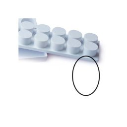 Mignon Oval 4.2 x 3 x H 2.5 cm - Extractor Plastic