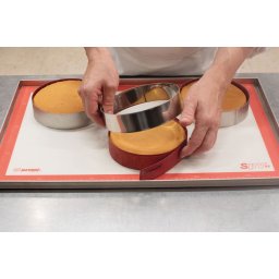 Set 10 Benzi Silicon Microforat pt. O 18-20 cm, 63.5 x H 2 cm