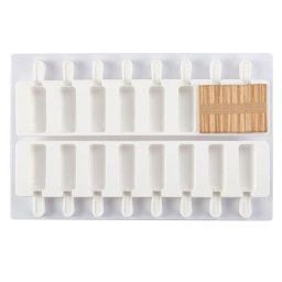 Set 2 Matrite Silicon Brick Mini Inghetata pe bat 35 ml, 16 cavitati