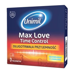 Unimil Max Love Time Control 3 pack
