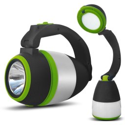 Lampă Maclean LED 3in1, camping, lampă de birou, lanternă, 1W, 60-200lm, Cold White 6000K, 18650 1500mAh, funcție powerbank MCE298