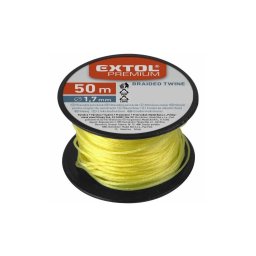 Sfoară pentru construcții 1,7mm x 50m galben Extol Premium