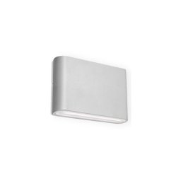 LED2 - Aplica LED exterior FLAT 2xLED/3W/230V IP65 albă