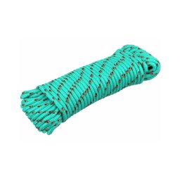 Sfoară împletită din polipropilenă 3mm x 20m turcoaz Extol Premium