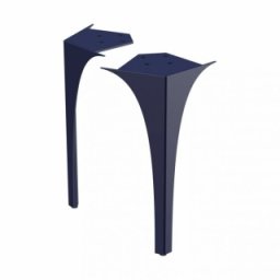 Set picioare fata pentru mobilier Oristo Louis 62 ,bleumarin mat