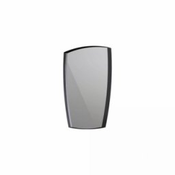 Oglinda asimetrica 50cm Oristo Louis ,negru lucios