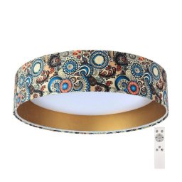 LED Lampă SMART GALAXY LED/24W/230V dimabilă, colorată/aurie + DO