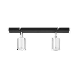 Spot LED TUNE 2xGU10/4,8W/230V crom mat/negru