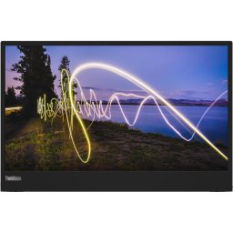 Monitor LED ThinkVision M15 15.6" 1920 x 1080 pixeli Full HD LED Negru