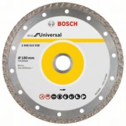 Disc de taiere diamantat Bosch ECO universal 180 mm x 22.23 mm x 2.6 mm x 7 mm