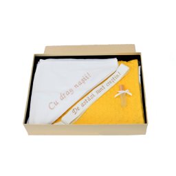 Trusou botez Essential Galben
