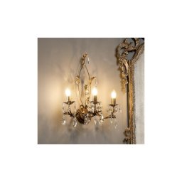 Aplică TERESA 3xE14/6W/230V bronz ONLI