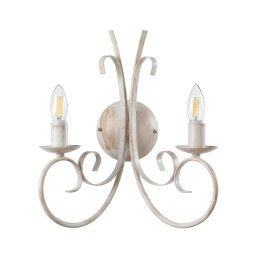 Aplică POMPEI 2xE14/6W/230V crem ONLI