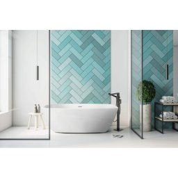 Cada acrilica rectangulara pentru baie, freestanding, 150 cm Deante ANEMON