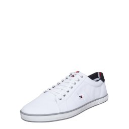 TOMMY HILFIGER Sneaker low 'Harlow' roșu / negru / alb