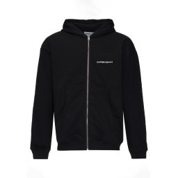 Multiply Apparel Hanorac negru / alb