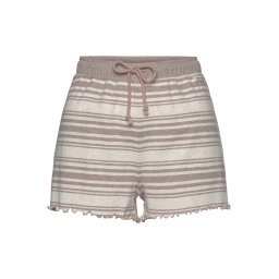 s.Oliver Pantaloni ecru / maro deschis