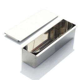 Forma Inox Coacere Produse Model Geomc Oval si Dreptunghi, 25 x 6 x H 6 cm, vol. 790 ml, 900 ml
