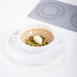 Forma Silicon Gourmand Forma Rotunda Floare Oval O 11 x H 0.15 cm, 3 cavitati